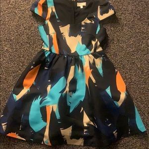 Multi-color cocktail dress.....